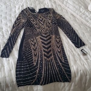 Xscape beaded dress